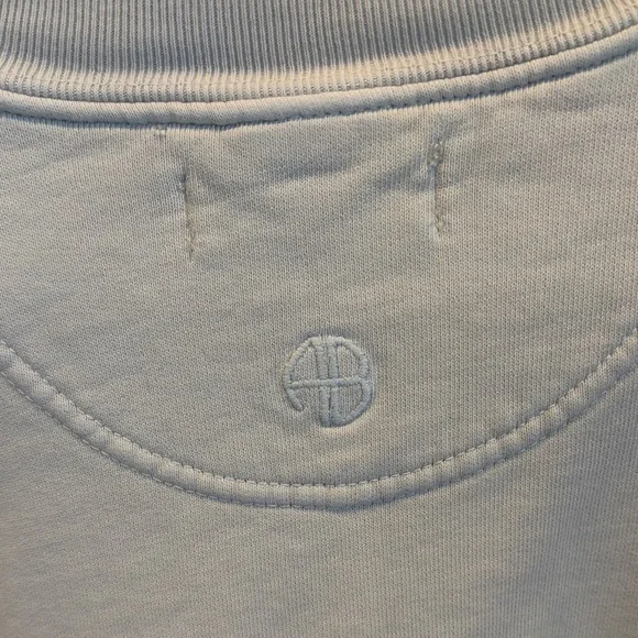 Anine Bing Cream Sweatshirt with Tiger Graphic - Picture 6 of 6